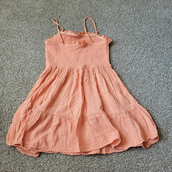 Anthropologie Flowy Coral Womens Blouse Top Size Medium - Picture 13 of 16